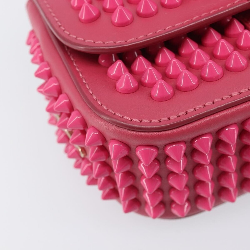 Christian Louboutin Sweet Charity Spiked Leather Mini - Picture 9 of 16